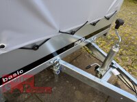 martz Basic 264 - 750 kg Anhänger 264 x 126 mit ECO Hochplane 110 cm Innenhöhe - SB