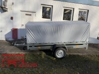 martz Basic 264 - 750 kg Anhänger 264 x 126 mit ECO Hochplane 110 cm Innenhöhe - SB
