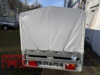 martz Basic 264 - 750 kg Anhänger 264 x 126 mit ECO Hochplane 110 cm Innenhöhe - SB