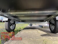 martz Basic 264 - 750 kg Anhänger 264 x 126 mit ECO Hochplane 110 cm Innenhöhe - SB