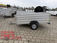 Böckmann TL-AL 2513/75 ALU Tieflader Anhänger - ungebremst ALU Bordwandaufsatz