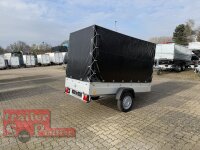 EINZELSTÜCK TPV TL-EU3 Anhänger 750 kg - 100 KM/H - PKW Anhänger - Hochplane Black Bill