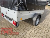 EINZELSTÜCK TPV TL-EU3 Anhänger 750 kg - 100 KM/H - PKW Anhänger - Hochplane Black Bill