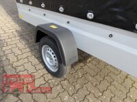 EINZELSTÜCK TPV TL-EU3 Anhänger 750 kg - 100 KM/H - PKW Anhänger - Hochplane Black Bill