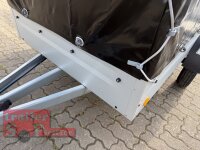 EINZELSTÜCK TPV TL-EU3 Anhänger 750 kg - 100 KM/H - PKW Anhänger - Hochplane Black Bill