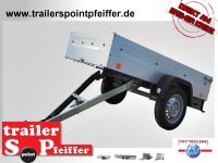TPV KD-EU3 Anhänger - 750 kg - ungebremst - 100 KM/H - Klappdeichsel - kippbar