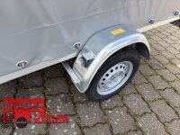 Aussteller / TPV TL-MU-P4 - 750 kg ungebremst Universalanhänger mit Hochplane SP-Line