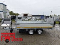 B-Ware /  EDUARD 3118 -GD- Heckkipper, Bordwände 30cm -2700kg- H-Pumpe - Lfh: 63cm -195/50R13 - Laubgitter 60 cm - Staukiste