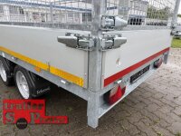 B-Ware /  EDUARD 3118 -GD- Heckkipper, Bordwände 30cm -2700kg- H-Pumpe - Lfh: 63cm -195/50R13 - Laubgitter 60 cm - Staukiste