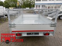 B-Ware /  EDUARD 3118 -GD- Heckkipper, Bordwände 30cm -2700kg- H-Pumpe - Lfh: 63cm -195/50R13 - Laubgitter 60 cm - Staukiste