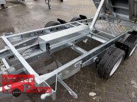 Einzelstück / EDUARD 3318 -GD- 3 Seitenkipper, Auffahrschienen, Bordwände 30cm -3500kg- E & H-Pumpe - Lfh: 63cm -195/50R13 mit 80 cm Stahl - Kastenaufsatz