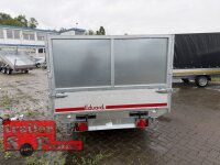 Einzelstück / EDUARD 3318 -GD- 3 Seitenkipper, Auffahrschienen, Bordwände 30cm -3500kg- E & H-Pumpe - Lfh: 63cm -195/50R13 mit 80 cm Stahl - Kastenaufsatz
