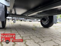 Brenderup 2260 SB 1300 - 258 x 128 x 40 Vorder und Rückwand klappbar - gebremst 1300 KG mit Bordwandaufsatz 40 cm