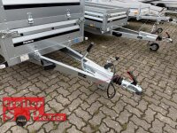 Brenderup 2260 SB 1300 - 258 x 128 x 40 Vorder und Rückwand klappbar - gebremst 1300 KG mit Bordwandaufsatz 40 cm