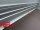 Brenderup 2260 SB 1300 - 258 x 128 x 40 Vorder und Rückwand klappbar - gebremst 1300 KG mit Bordwandaufsatz 40 cm