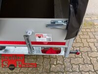 EDUARD 8022 -GT- Hochlader, Bordwände 30cm -3500kg- Lfh: 63cm -195/50R13 mit Hochplane SP-Line