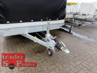 EDUARD 8022 -GT- Hochlader, Bordwände 30cm -3500kg- Lfh: 63cm -195/50R13 mit Hochplane SP-Line