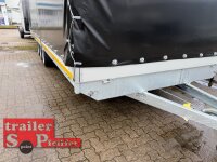 EDUARD 8022 -GT- Hochlader, Bordwände 30cm -3500kg- Lfh: 63cm -195/50R13 mit Hochplane SP-Line