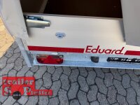 EDUARD 4020 -GD- Hochlader, Bordwände 30cm -2700kg- Lfh: 63cm -195/50R13 mit Hochplane SP-Line - Schiebeplane links und rechts