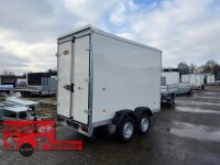Böckmann KT-SW 3015/27 H - 2,7t Sandwich - Kofferanhänger mit Doppelflügeltüren