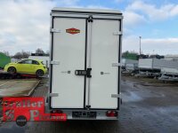 Böckmann KT-SW 3015/27 H - 2,7t Sandwich - Kofferanhänger mit Doppelflügeltüren