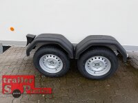 Böckmann KT-SW 3015/27 H - 2,7t Sandwich - Kofferanhänger mit Doppelflügeltüren