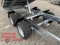 EDUARD 3118 -GD- Heckkipper, Bordwände 30cm -2700kg- H-Pumpe - Lfh: 63cm -195/50R13 mit Hochplane SP-Line
