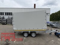 EDUARD 3118 -GD- Heckkipper, Bordwände 30cm -2700kg- H-Pumpe - Lfh: 63cm -195/50R13 mit Hochplane SP-Line