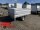 HUMBAUR HUK 152314 I 230 x 140 I 1500 KG I Rückwärtskipper mit Handpumpe mit ALU Aufsatzbordwänden 35 cm