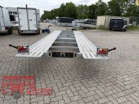 Tageszulassung I Lorries PLI35-6021 - 3500 kg 6m kippbarer leichter Autotransporter mit ALU Standschienen - rampenlos - TRIDEM 05.2026