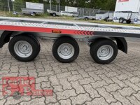Tageszulassung I Lorries PLI35-6021 - 3500 kg 6m kippbarer leichter Autotransporter mit ALU Standschienen - rampenlos - TRIDEM 05.2026