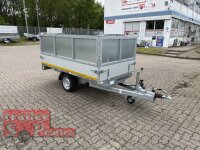 Tageszulassung I EDUARD 2514 -GE- Heckkipper, Bordwände 30cm -1350kg- H-Pumpe - Lfh: 63cm -195/50R13 Aufsatz
