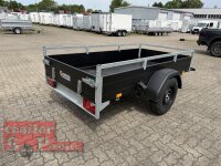 Saris MC ALU Pro 255 133 1350  Tieflader - Anhänger mit Reling - gebremst - BLACK EDITION