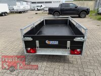 Saris MC ALU Pro 255 133 1350  Tieflader - Anhänger mit Reling - gebremst - BLACK EDITION