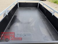 Saris MC ALU Pro 255 133 1350  Tieflader - Anhänger mit Reling - gebremst - BLACK EDITION