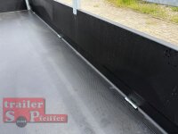 Saris MC ALU Pro 255 133 1350  Tieflader - Anhänger mit Reling - gebremst - BLACK EDITION