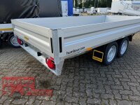 HUMBAUR HT 304121 Hochlader ALU 3000 kg gebremst - 410 x 210