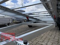 Lorries PLI30-5521 - 3000 kg 5,5m kippbarer leichter Autotransporter mit  ALU Standschienen