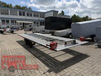 Lorries PLI30-5521 - 3000 kg 5,5m kippbarer leichter Autotransporter mit  ALU Standschienen