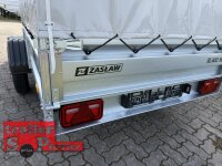 Zaslaw 300SU – 750 KG  300 x 150 Planeanhänger H 185 mit Kippfunktion - FULL LED