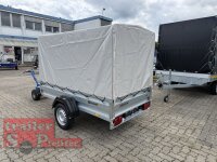 Zaslaw 235SU – 750 KG  235 x 132 Planeanhänger H 145 mit Kippfunktion - FULL LED