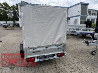 Zaslaw 235SU – 750 KG  235 x 132 Planeanhänger H 145 mit Kippfunktion - FULL LED