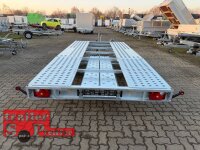 MARTZ GT UNIDECK PLUS 450/2 S 3000KG - LOHR - hinten abgeknickt - Rampen 2,5m  - Winde - Automatikstützrad