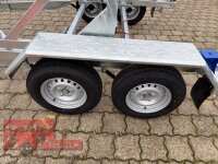 BLYSS Kabeltrommelanhänger KTT30 / V2 - 2 ACHSER 3.000 KG - GEBREMST, 185 R14C - Winde