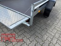 Brenderup 2260WSUB750 - 258 x 153 x 26 mit Ankippfunktion, befahrbare Heckklappe - 750 KG