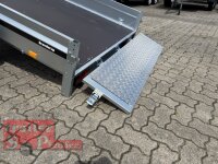 Brenderup 2260WSUB750 - 258 x 153 x 26 mit Ankippfunktion, befahrbare Heckklappe - 750 KG
