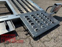 ABVERKAUF I Lorries PLI35-5021 - 3500 kg kippbarer leichter Autotransporter mit ALU Standschienen