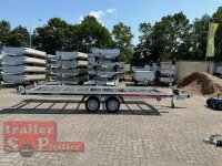 ABVERKAUF I Lorries PLI35-5021 - 3500 kg kippbarer leichter Autotransporter mit ALU Standschienen