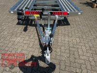 ABVERKAUF I Lorries PLI35-5021 - 3500 kg kippbarer leichter Autotransporter mit ALU Standschienen