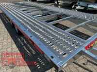 ABVERKAUF I Lorries PLI35-5021 - 3500 kg kippbarer leichter Autotransporter mit ALU Standschienen